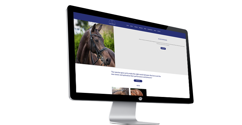 WordPress ontwikkeling voor Alique Dressage