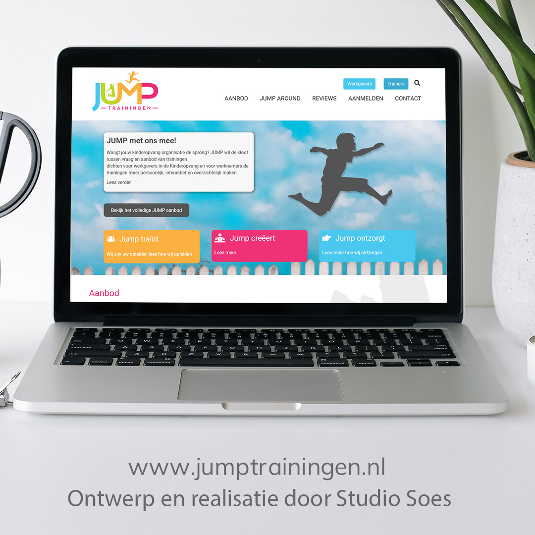 WordPress ontwikkeling voor JUMP Trainingen