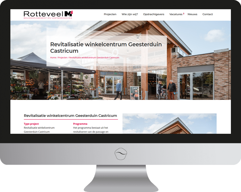 WordPress ontwikkeling voor Rotteveel M4